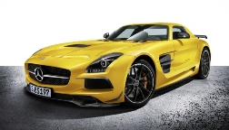 La Mercedes SLS Black Edition