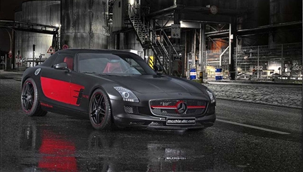 La Mercedes SLS AMG preparata da McChip