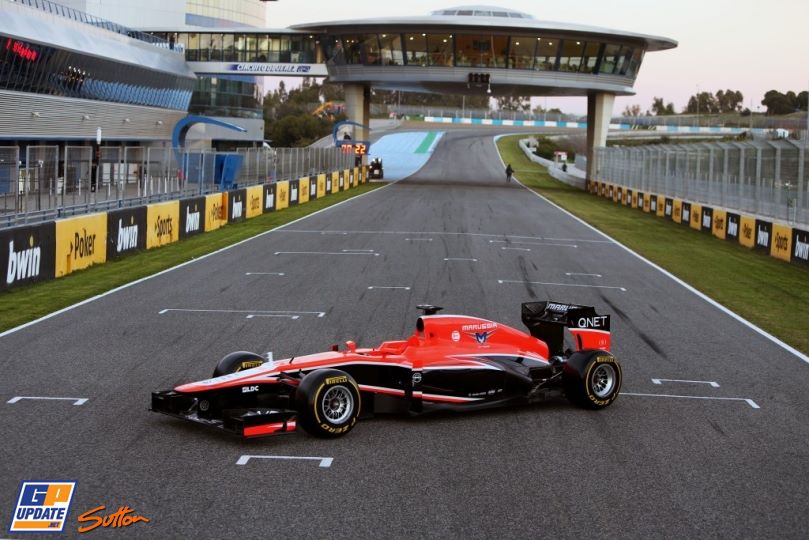 La nuova Marussia MR02