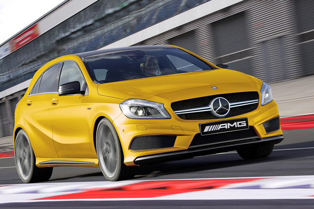 La Mercedes A45 AMG