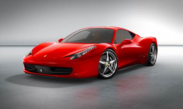 L'attuale Ferrari 458 Italia