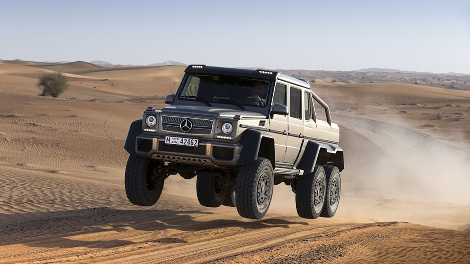 La Mercedes G63 AMG 6X6
