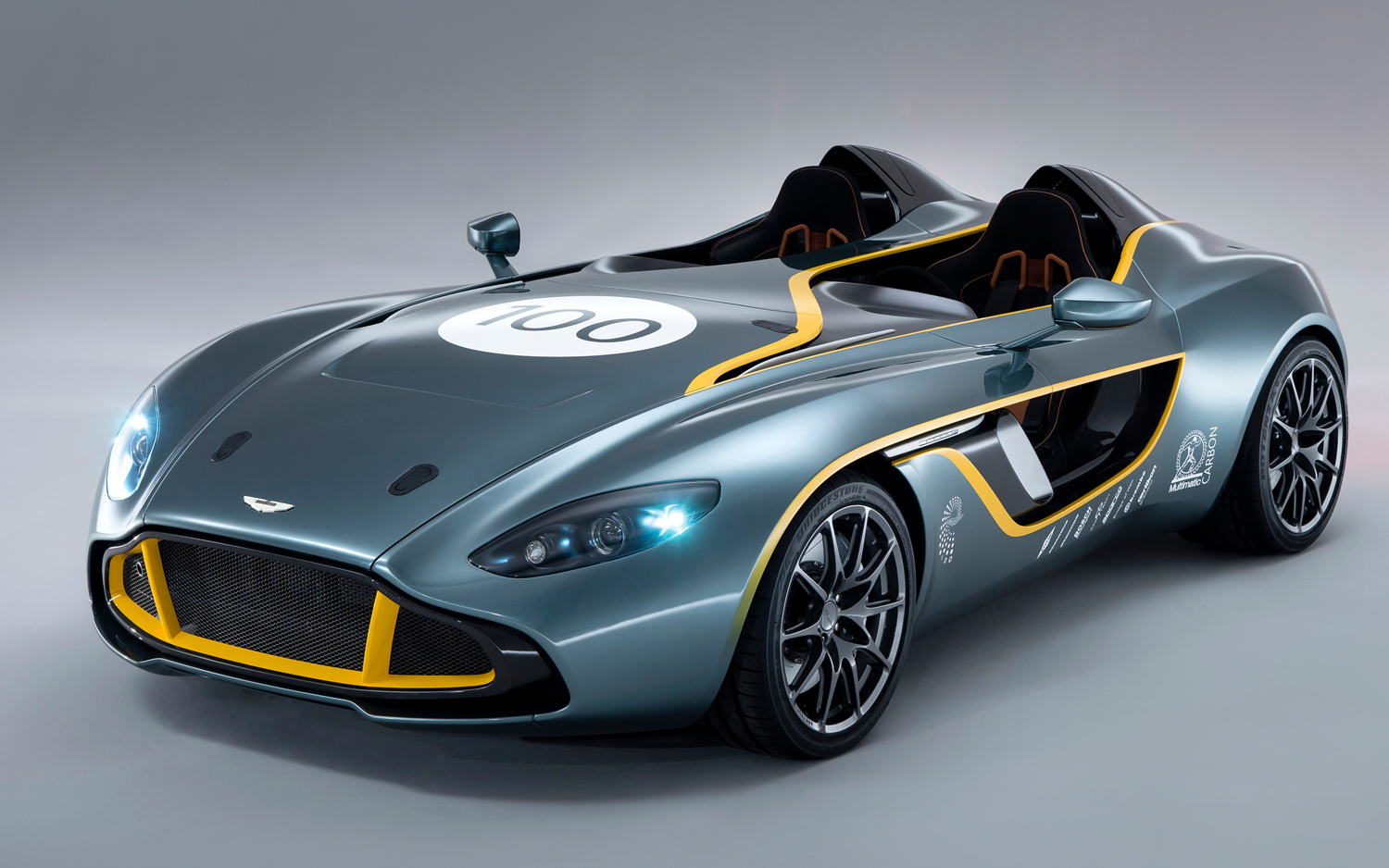 L'Aston Martin CC100 si ispira alle linee della DBR1