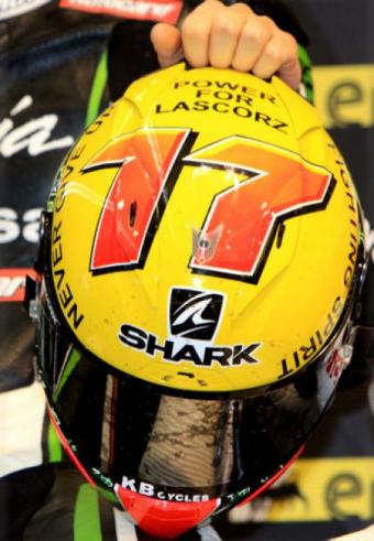 Il casco di Sykes è stato battuto all'asta