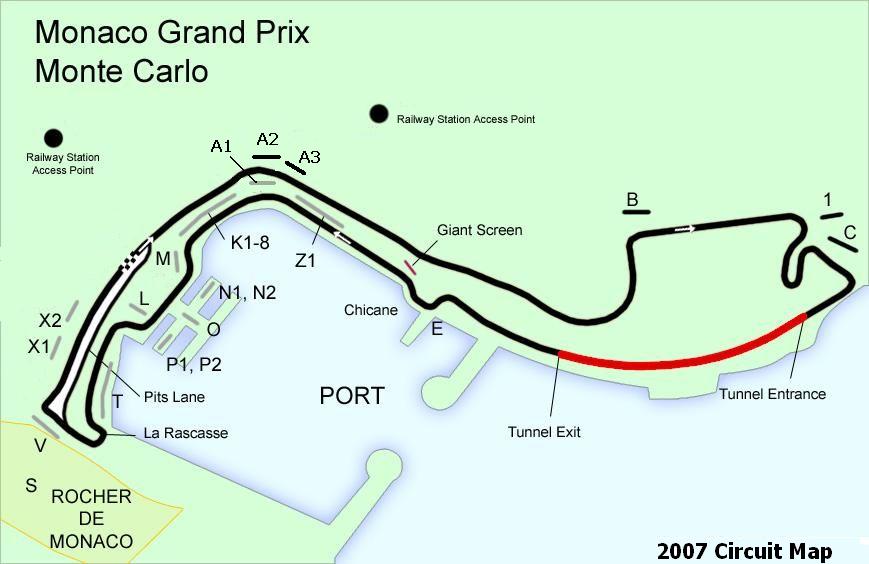 Il circuito cittadino di Montecarlo