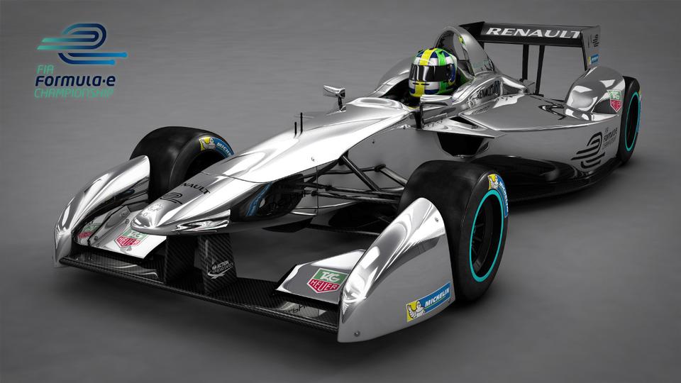 Una monoposto da Formula E