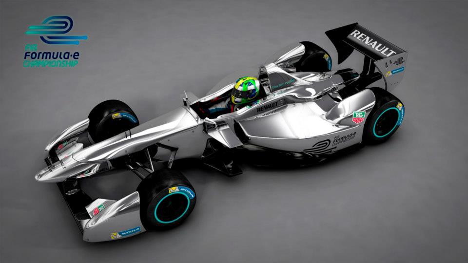 Una monoposto da Formula E