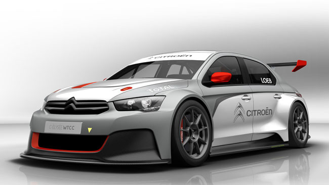 Il rendee della Citroen C Elyseé che prenderà parte al WTCC 2014