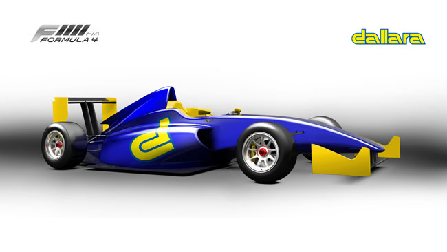 Una ricostruzione di Dallara della vettura