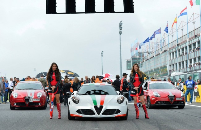 La MiTo, la Giulietta e la 4C saranno le Safety Car del mondiale SBK per altri 3 anni