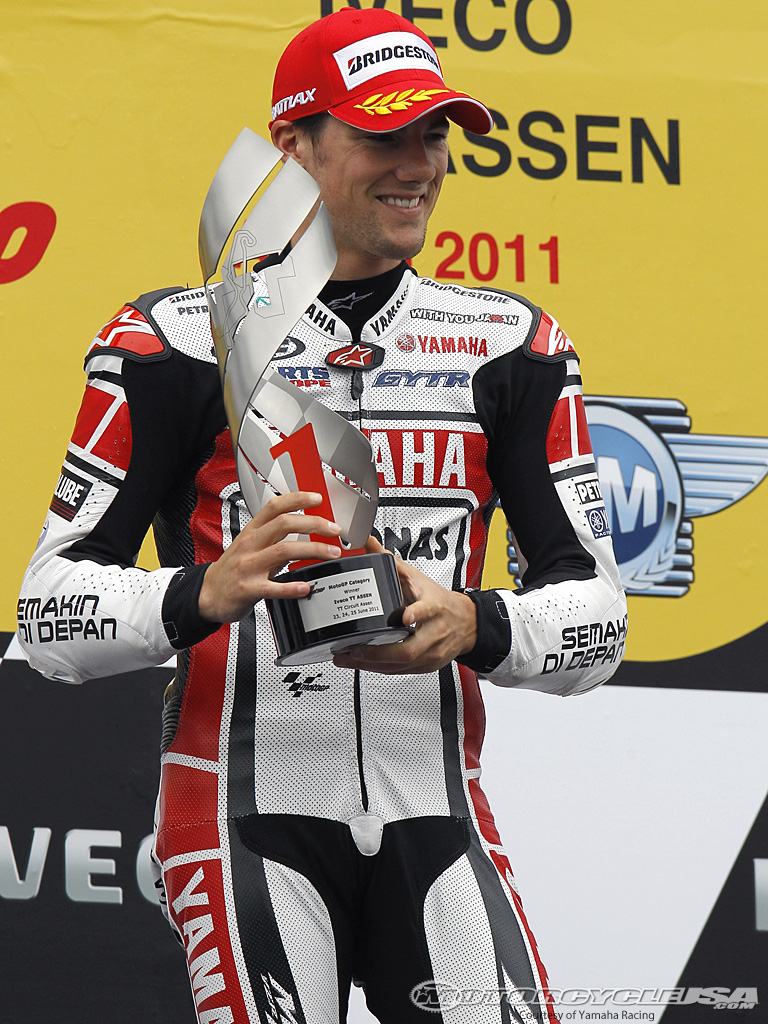 Ben Spies vincitore della gara di Assen del 2011