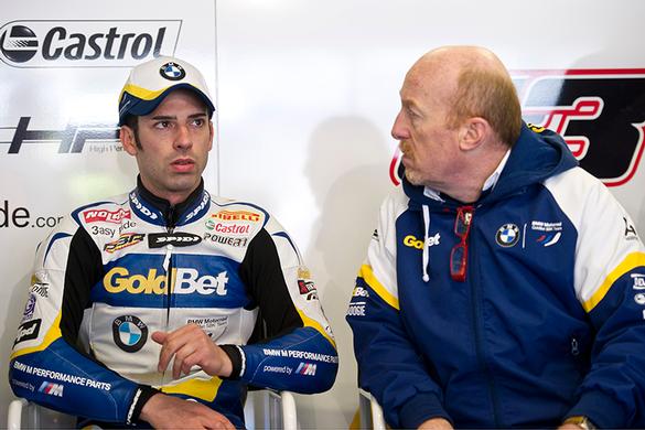 Marco Melandri e Silvano Galbusera