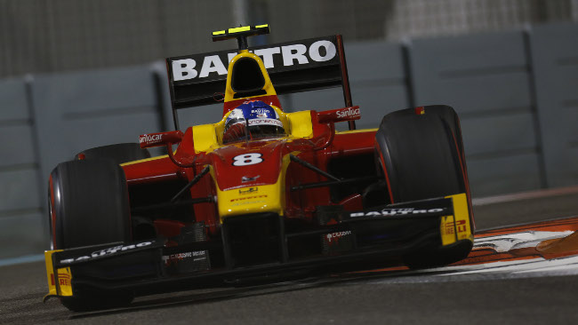 Fabio Leimer durante la gara di Abu Dhabi