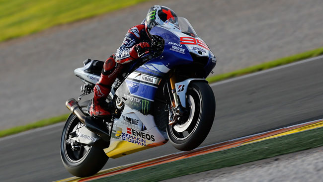 Lorenzo è stato il più veloce di giornata