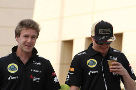 Kimi Raikkonen e Davide Valsecchi