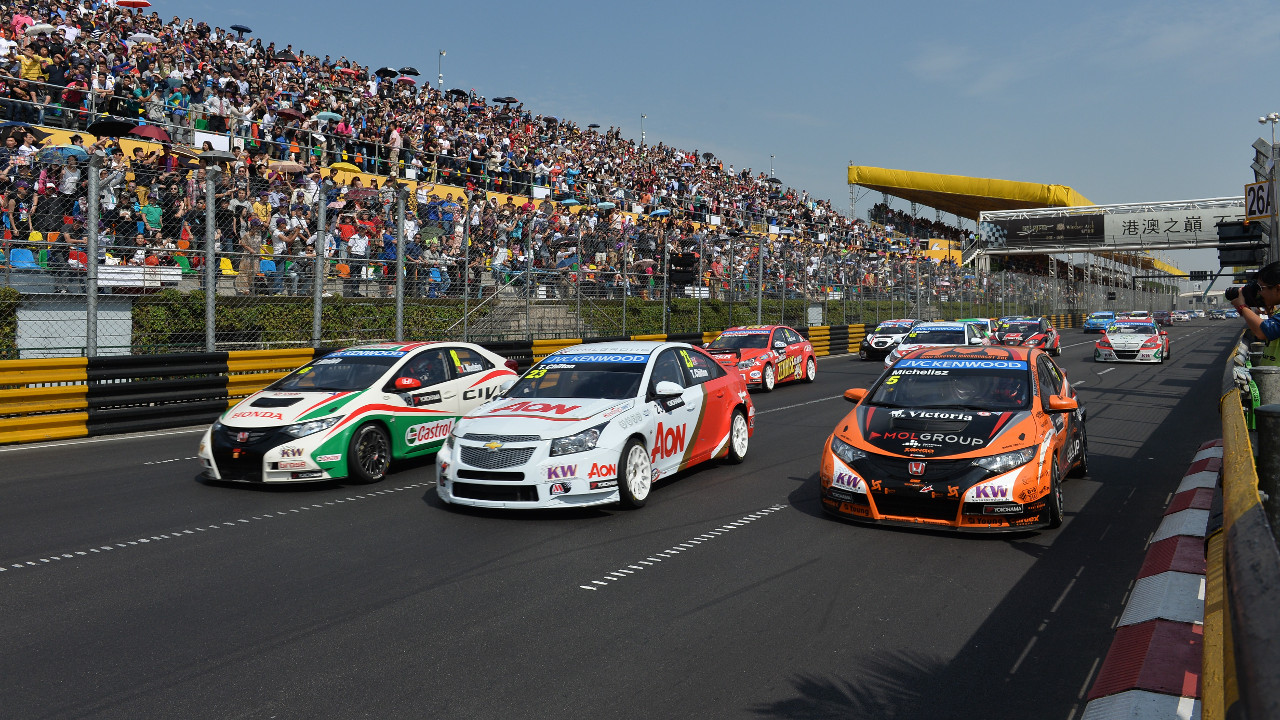 La presentazione delle vetture che hanno partecipato al WTCC 2013