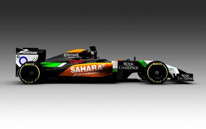 La Force India VJM07