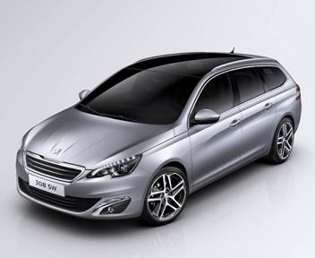 La Peugeot 308 station wagon