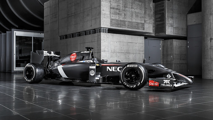 L'immagine di presentazione della Sauber C33