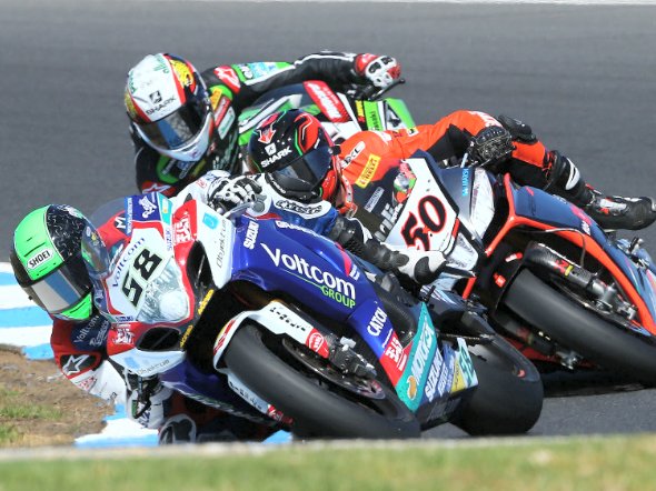 Laverty e Guintoli, i due vincitori delle gare