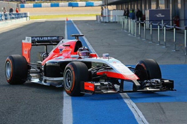 La nuova Marussia MR03