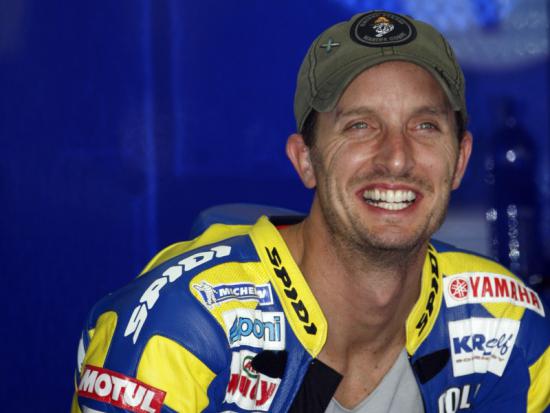 Il pilota texano Colin Edwards