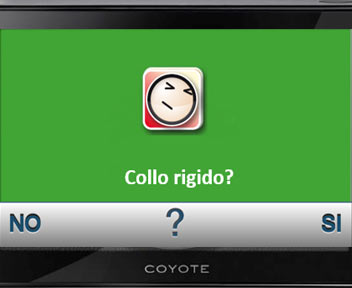 Uno screenshoot dell'applicazione durante il suo funzionamento