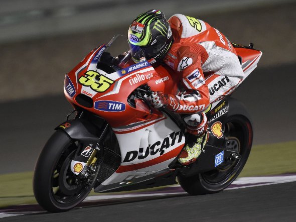Il pilota britannico della Ducati Cal Crutchlow