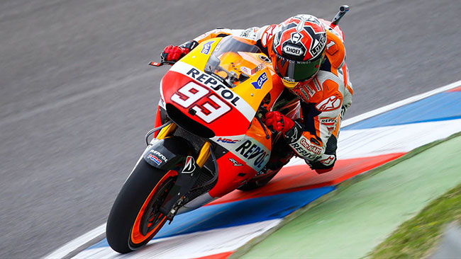 Marquez ha siglato pole e record del tracciato