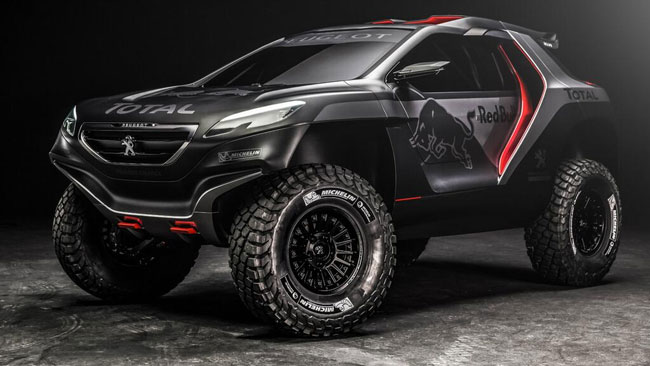 La Peugeot 2008 DKR