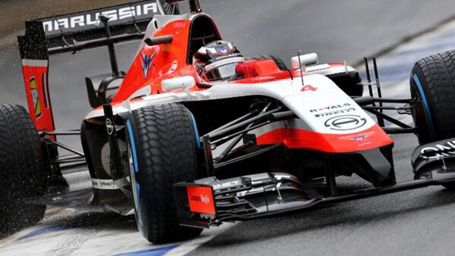 Il pilota della Marussia, Max Chilton