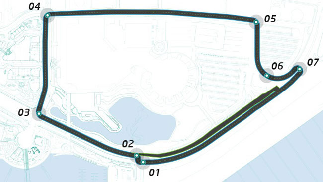 Il circuito di Long Beach