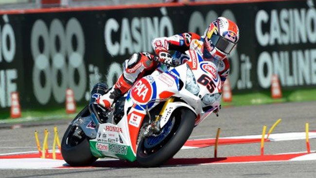 Jonathan Rea ha fatto segnare il miglior tempo