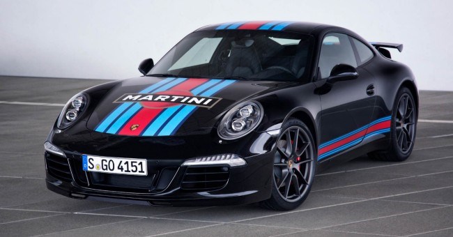 La Porsche 911 Carrera S Martini Racing Edition