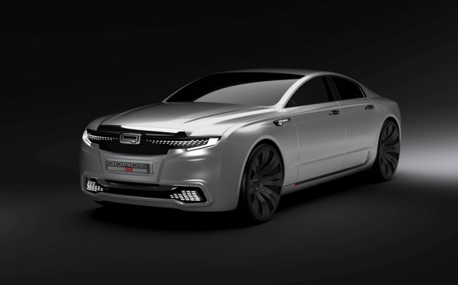 LA Qoros 9 Sedan Concept