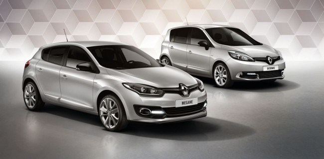 Le Renault Mégane e Scénic con allestimento Limited