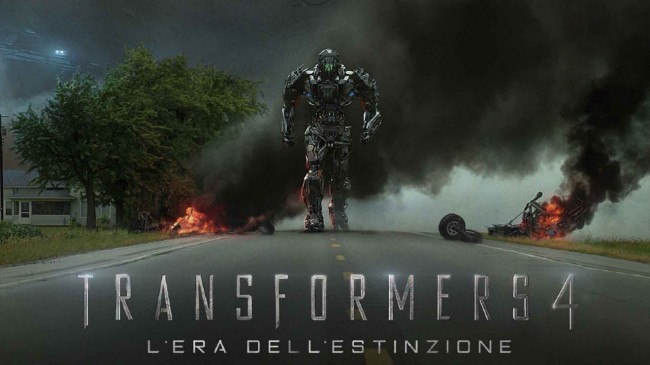 La locandina di Trasformers 4