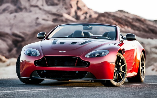 La Aston Martin V12 Vantage S Roadster
