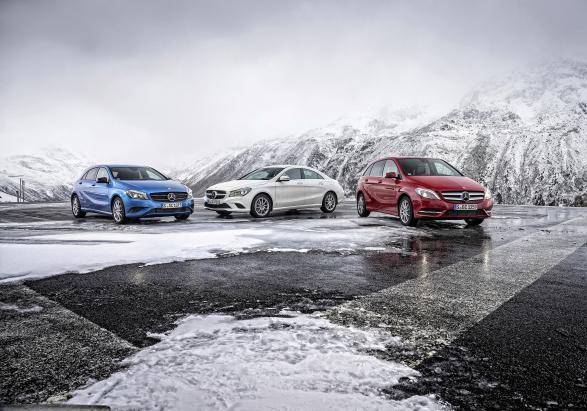 La Mercedes Classe A, la CLA e la GLA