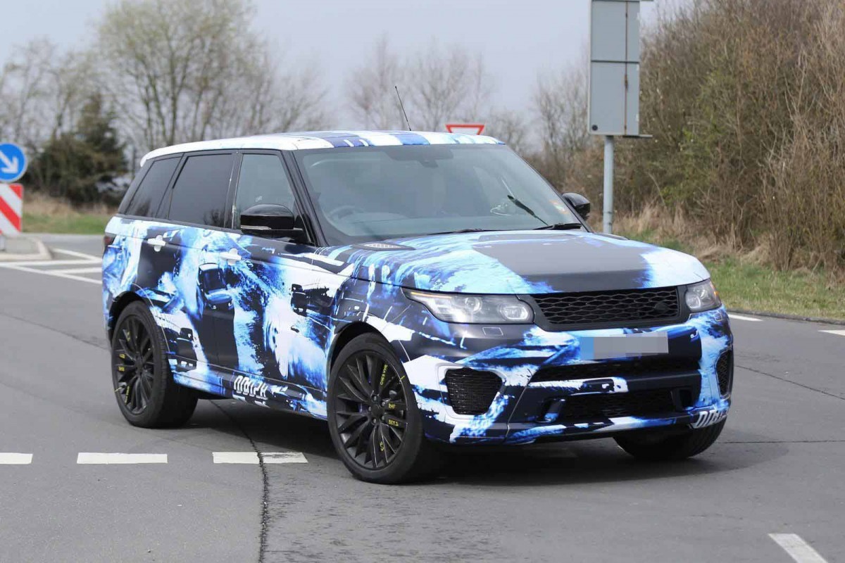 La Range Rover Sport SVR