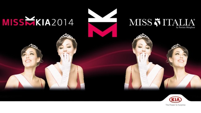 La locandina del concorso Miss Kia 2014