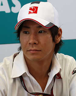 Il pilota giapponese Kamui Kobayashi