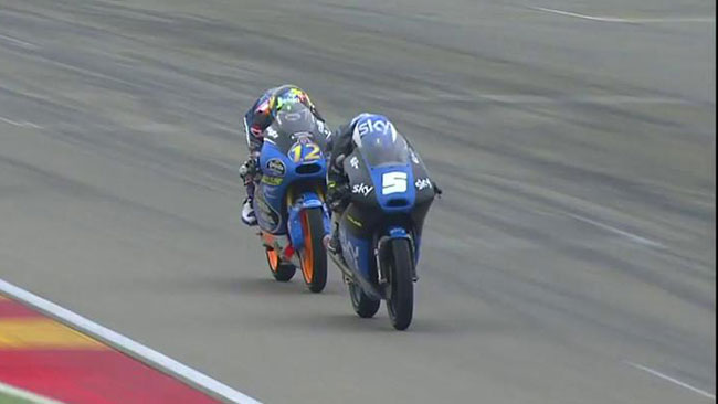Fenati ha vinto in volata