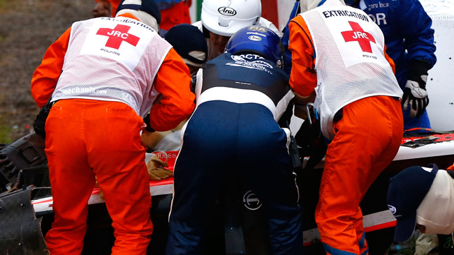 La foto dei medici che intubano Bianchi (Getty Images)