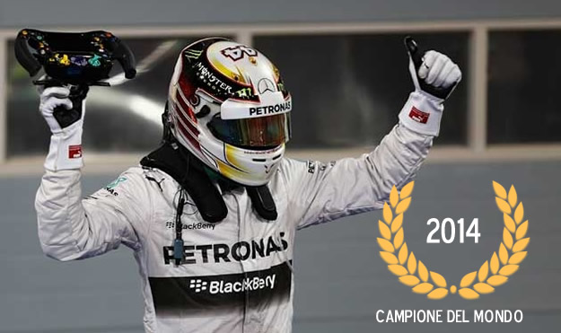 Hamilton è campione del mondo 2014 di Formula 1
