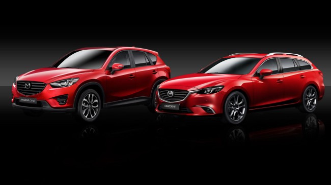 La versioni restyling di Mazda CX-5 e Mazda 6