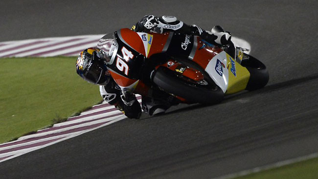 Jonas Folger in azione