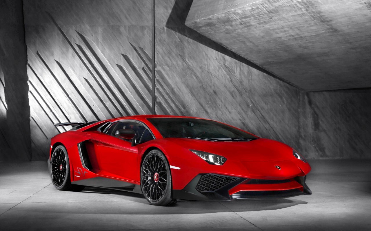 La Lamborghini Aventador LP750-4 Superveloce