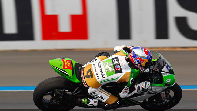 Il turco Kenan Sofuoglu in azione