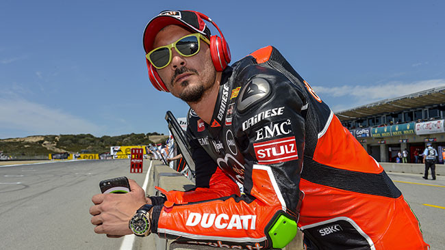 Il pilota romano Davide Giugliano